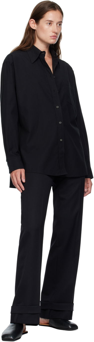 Риза OUR LEGACY Our Legacy Precious Button-Down Shirt Черно | W4252PBCL, 3