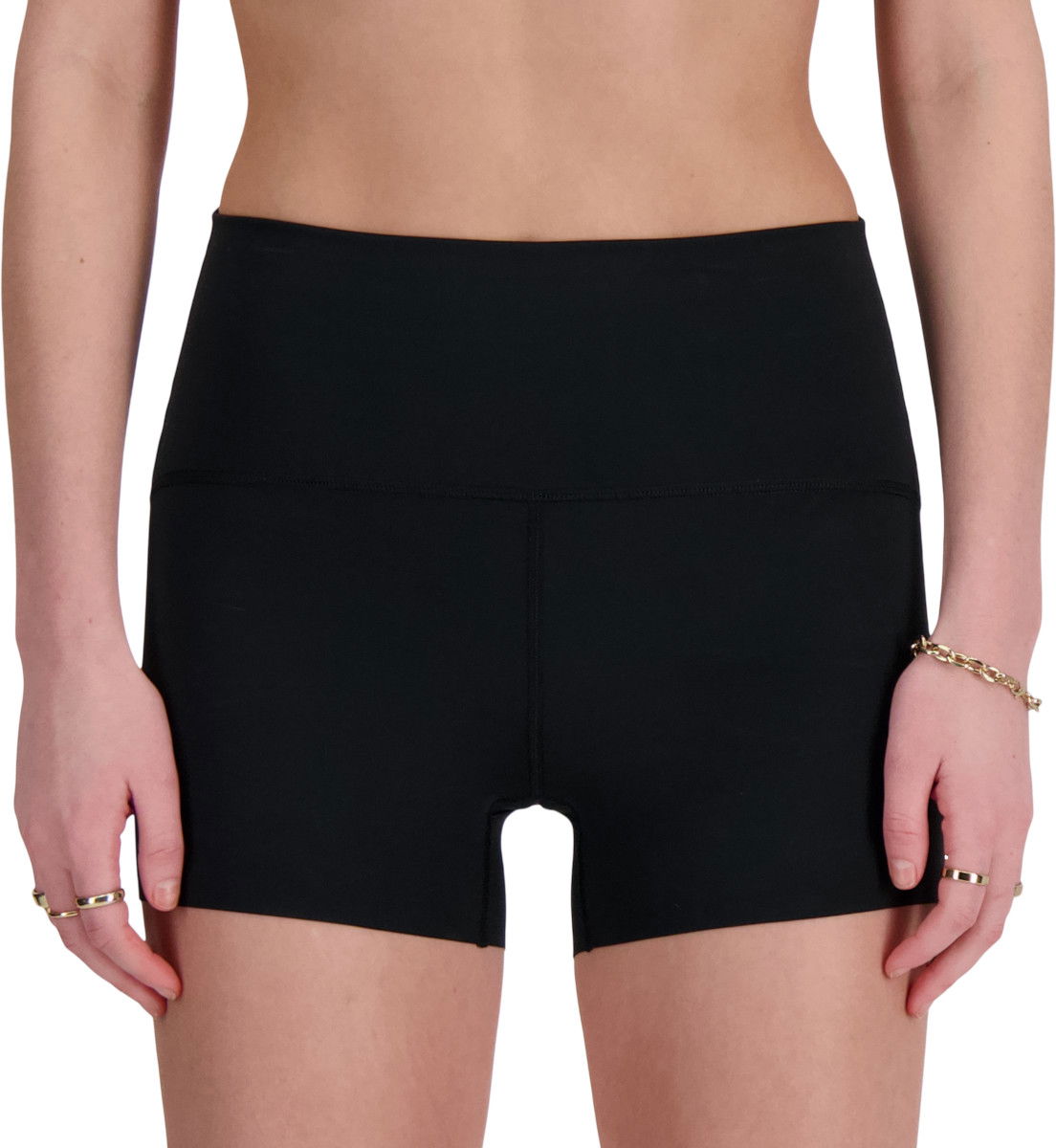 Къси панталони New Balance Sleek High Rise Short 3" Черно | ws41269-bk, 0