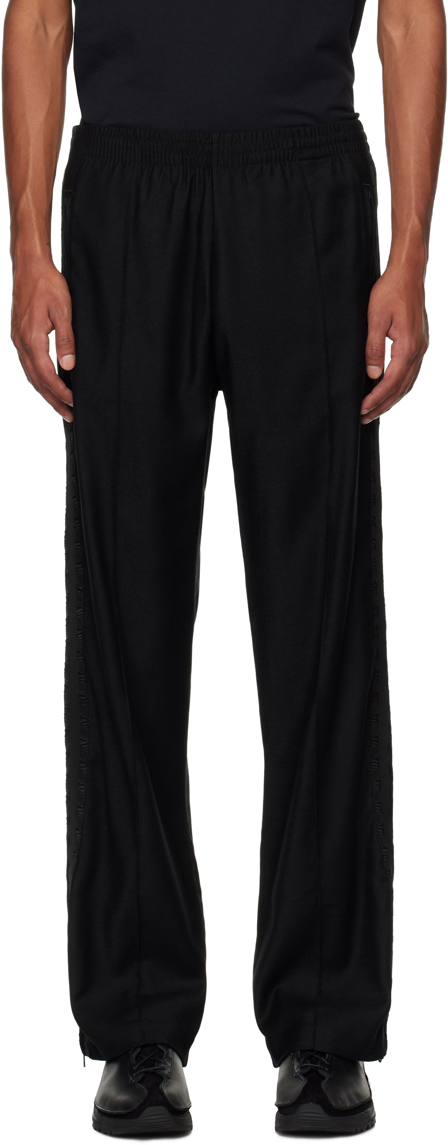 Спортни панталони OUR LEGACY Canvas Jersey Track Pants Черно | M4246TBC, 0