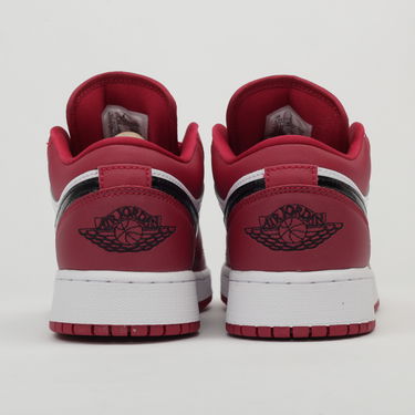 Кецове и обувки Jordan Air Jordan 1 Low GS "Noble Red" Бургунди | 553560-604, 3