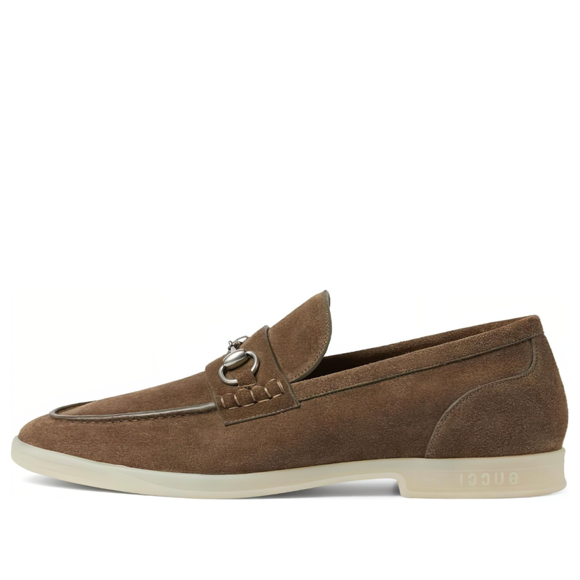 Кецове и обувки Gucci Gucci Horsebit Loafer Кафяво | 782672-AACVH-3306