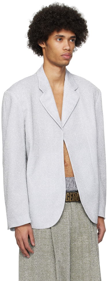 Яке ERL ERL Metallic Blazer Сиво | ERL08J309, 1