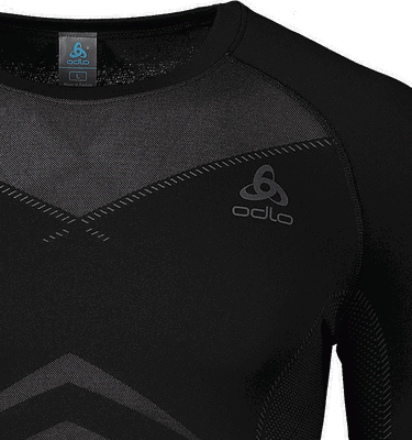 Чорапи Odlo Odlo Performance Warm Underwear Shirt Черно | 197462-15000, 4