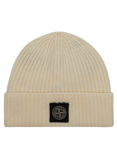 Шапка Stone Island Wool Beanie Бежово | 7915N10B5 V0099