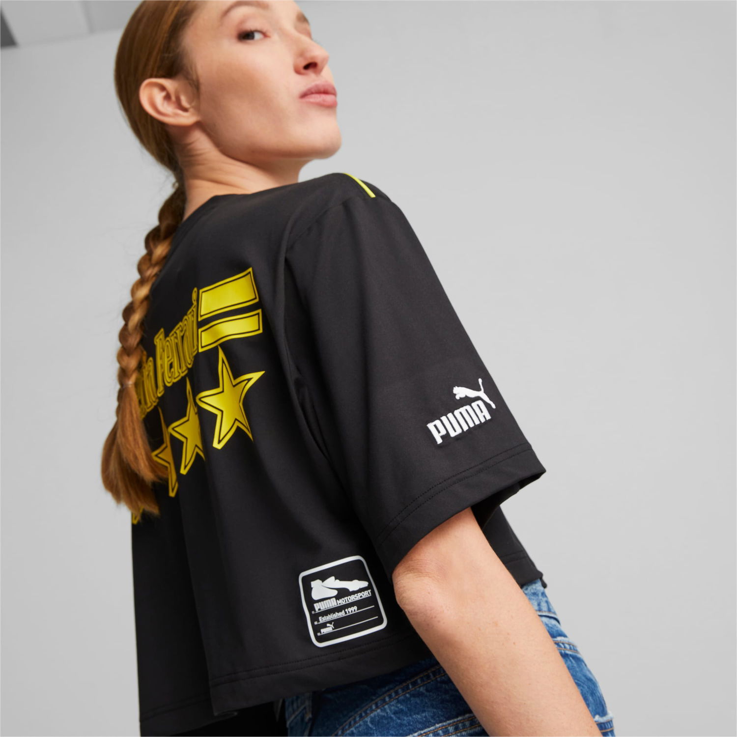 Тениска Puma x Scuderia Ferrari x June Ambrose Motorsport T-Shirt Черно | 539859_01, 1