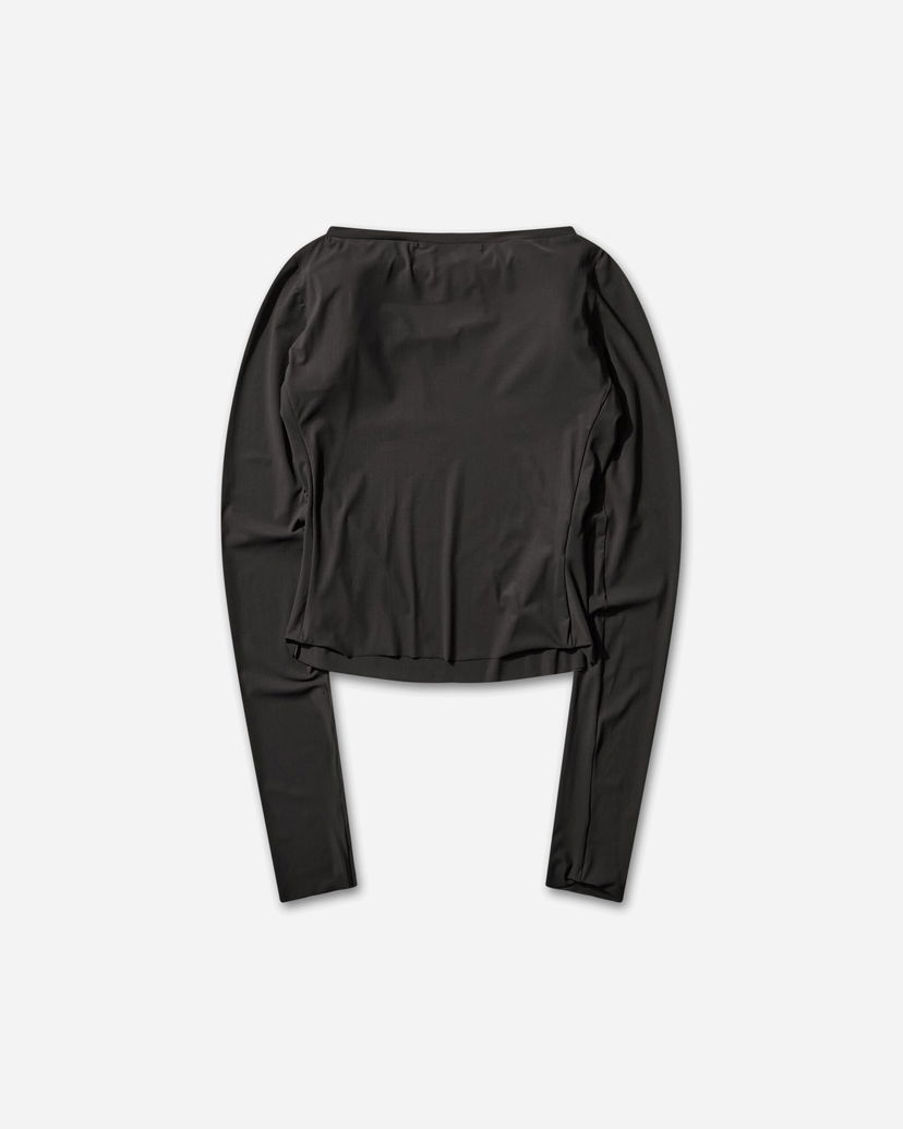 Риза Ottolinger Sculpted Donut Longsleeve Top Черно | 10210730301 2