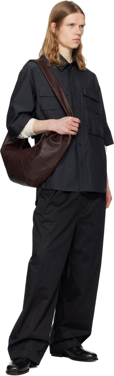 Спортни панталони LEMAIRE Lemaire Twisted Over Trousers Черно | PA1192 LF1207, 3