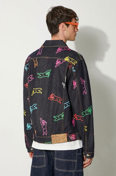 Яке BBC IceCream ICECREAM Running Dog Denim Trucker Jacket Тъмно синьо | IC24245, 2