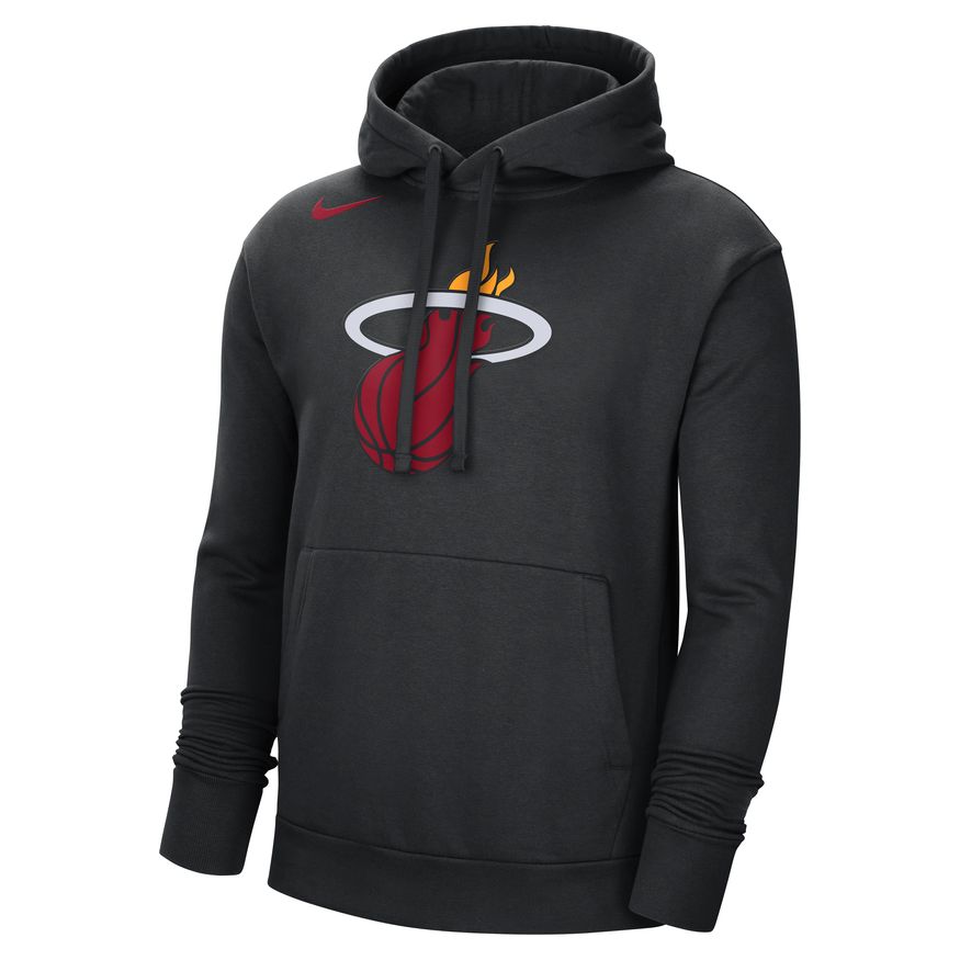 Суитчър Nike NBA Miami Heat Fleece Pullover Hoodie Черно | DN8635-010, 0
