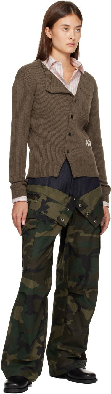 Пуловер Andersson Bell Hand Stitched Basic Cardigan Кафяво | atb1400w, 3