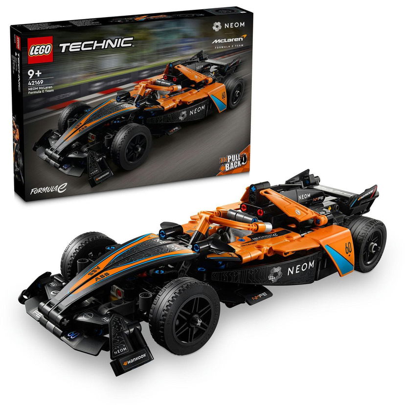 Колекционерско LEGO Technic 42169 NEOM McLaren Formula E Race Car Многоцветен | 42169LEG