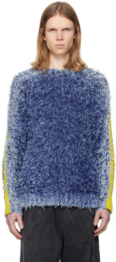 Пуловер Diesel Diesel K-Damon Fuzzy Sweater Синьо | A16569-0KNAE-8ATS, 0