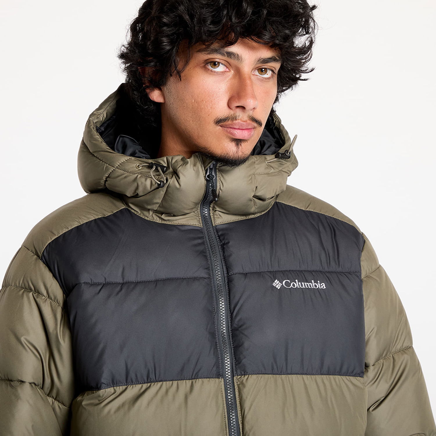 Пухо яке Columbia Pike Lake™ II Hooded Jacket Stone Green Зелено | 2050931399, 1