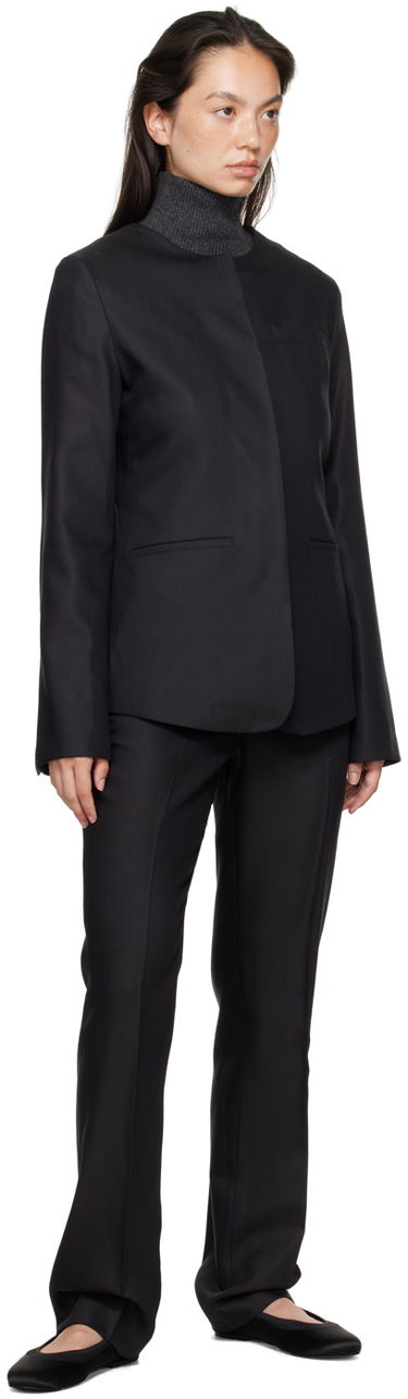 Пуловер Loulou de Saison Loulou de Saison Murano Turtleneck Sweater Сиво | MURANO, 3