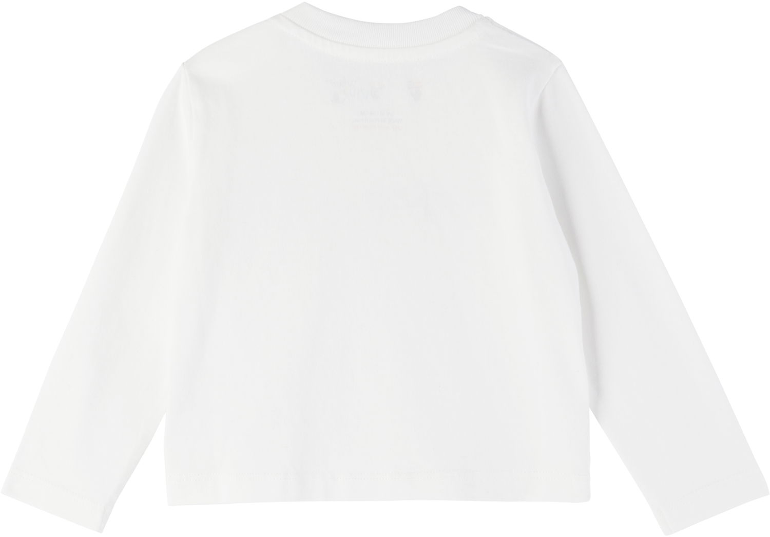 Тениска Off-White Off-White Bookish Long-Sleeved T-Shirt Бяло | OBXB001S25JER0040110, 1
