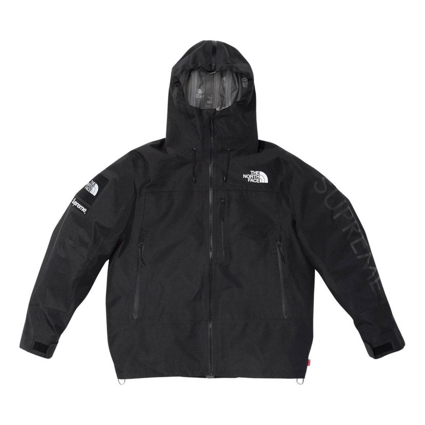 Парка Supreme Split Taped Seam Shell Jacket by Supreme x The North Face Черно | SUP-SS24-051