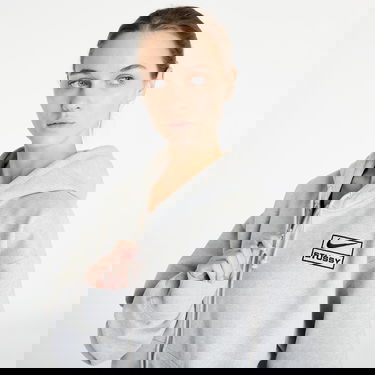 Суитчър Nike Stüssy NRG x Full-Zip Fleece Hoodie Šedá Сиво | FJ9181-050, 3