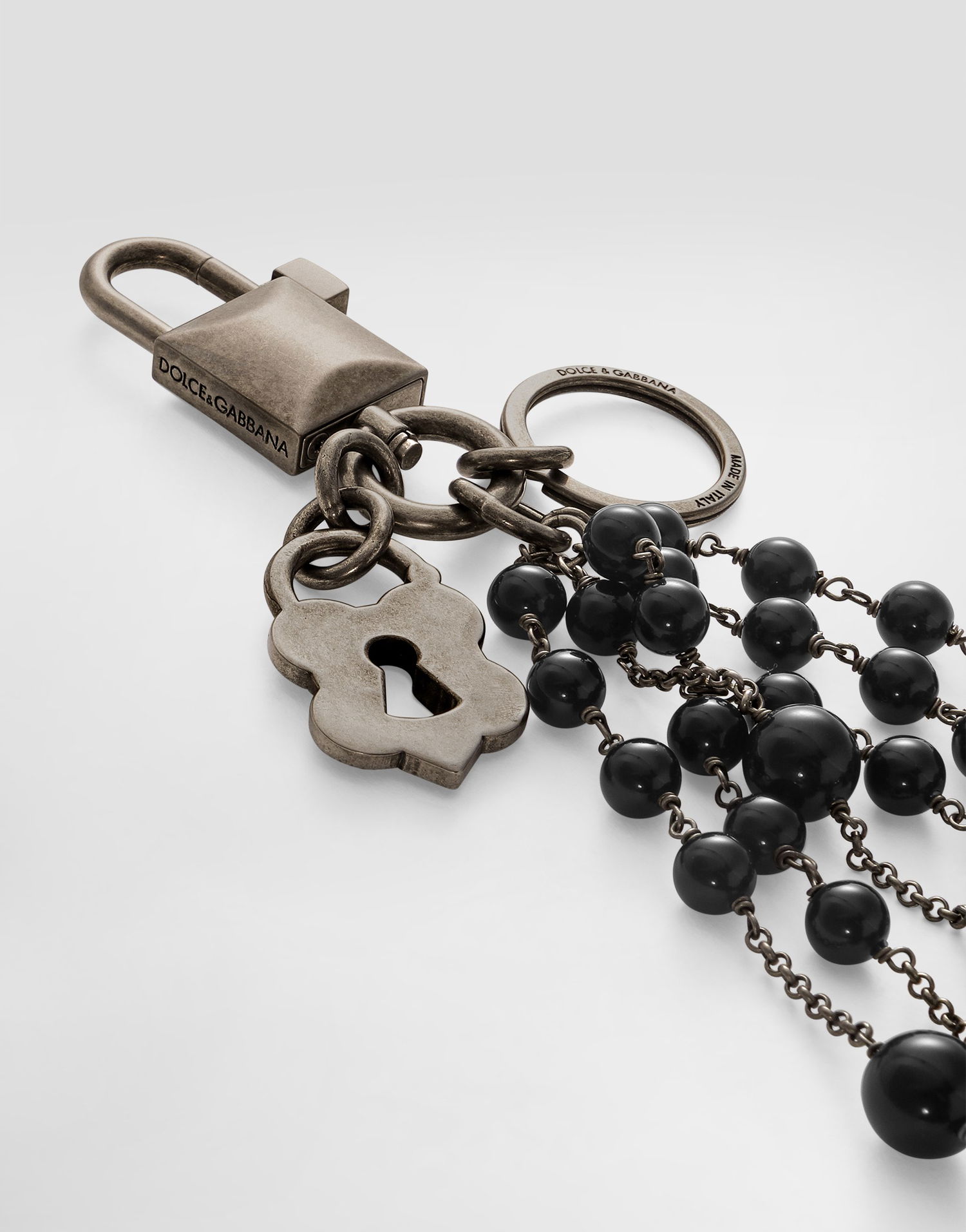 Ключодържатели Dolce & Gabbana Dolce & Gabbana Beaded Jewel Charms Keyring Металик | BI3443AX9458Z888, 1