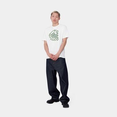 Тениска Carhartt WIP Short Sleeve Graphic T-Shirt Бяло | I033643_9, 1
