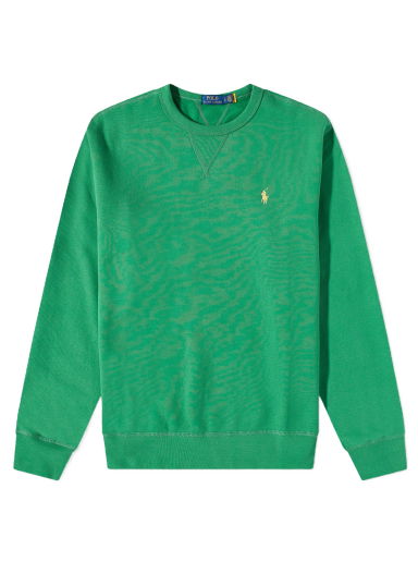 Суитчър Polo by Ralph Lauren Vintage Fleece Crew Sweat Зелено | 710766772049