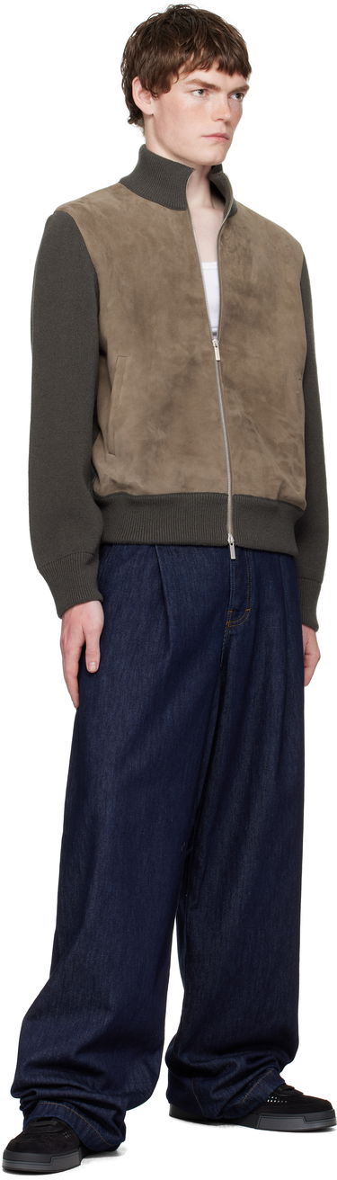 Кецове и обувки Dolce & Gabbana Suede Portofino Yacht Черно | A20189A6688, 4