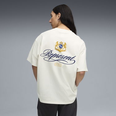 Тениска Puma PUMA x REPRESENT Oversized Printed T-Shirt Бежово | 632544_31, 3