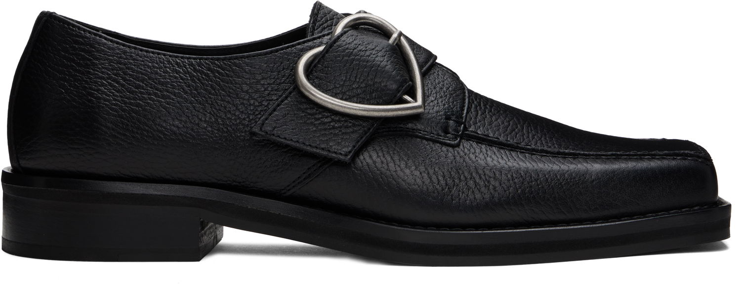 Кецове и обувки Martine Rose Square Toe Buckle Loafers Черно | 1055LP07001-28416304, 0