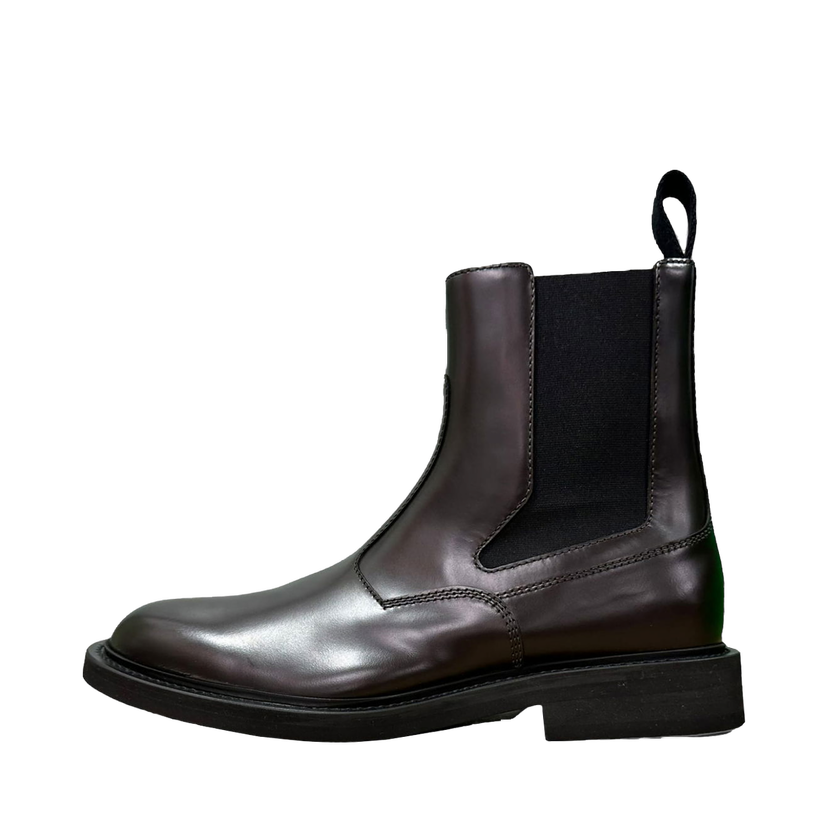Кецове и обувки Bottega Veneta Leather Chelsea Boots Кафяво | 578281VCLQ02006