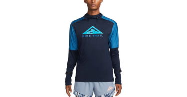 Суитчър Nike Dri-FIT Trail Running Hoodie Синьо | dm4743-451, 1