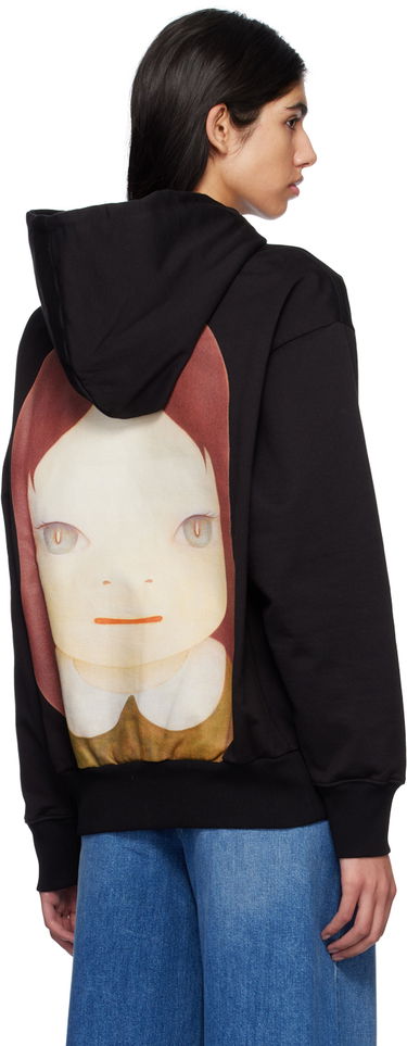 Суитчър Stella McCartney Printed Twins II Hoodie Черно | 6018463SNP43, 2