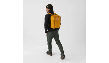 Раница FJÄLLRÄVEN Laptop 17" Backpack Жълто | F23525-160, 6