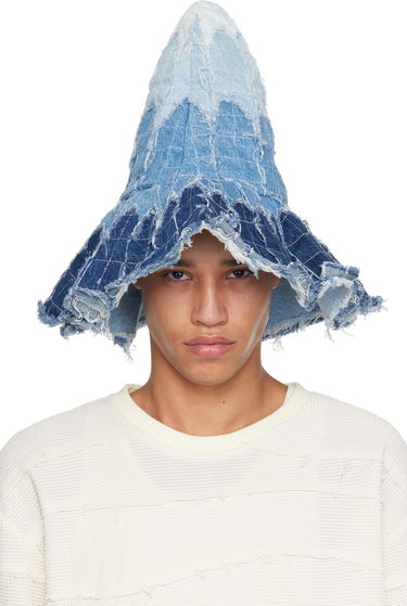Шапка Who Decides War Who Decides War Highest Point Denim Bucket Hat Синьо | 1341550008SS25, 0