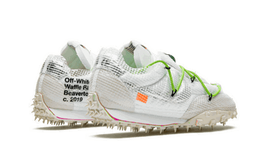 Кецове и обувки Nike Off-White x Waffle Racer "White" Бяло | CD8180-100, 1