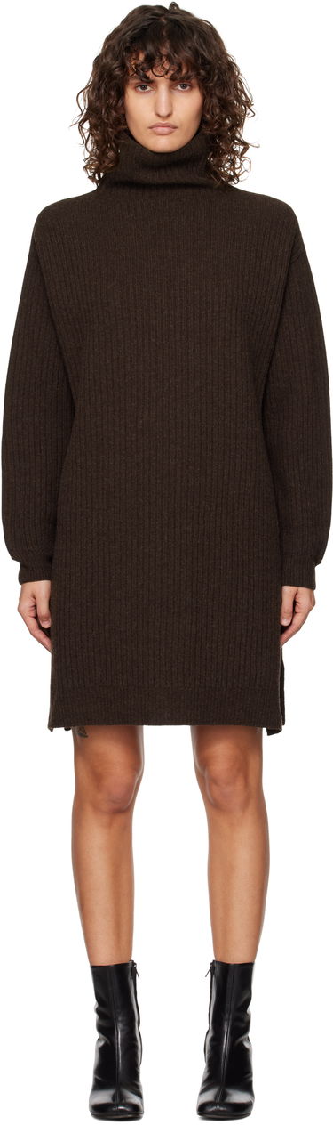 Pокля LEMAIRE Midi Turtleneck Dress Кафяво | DR1089 LK1027, 0