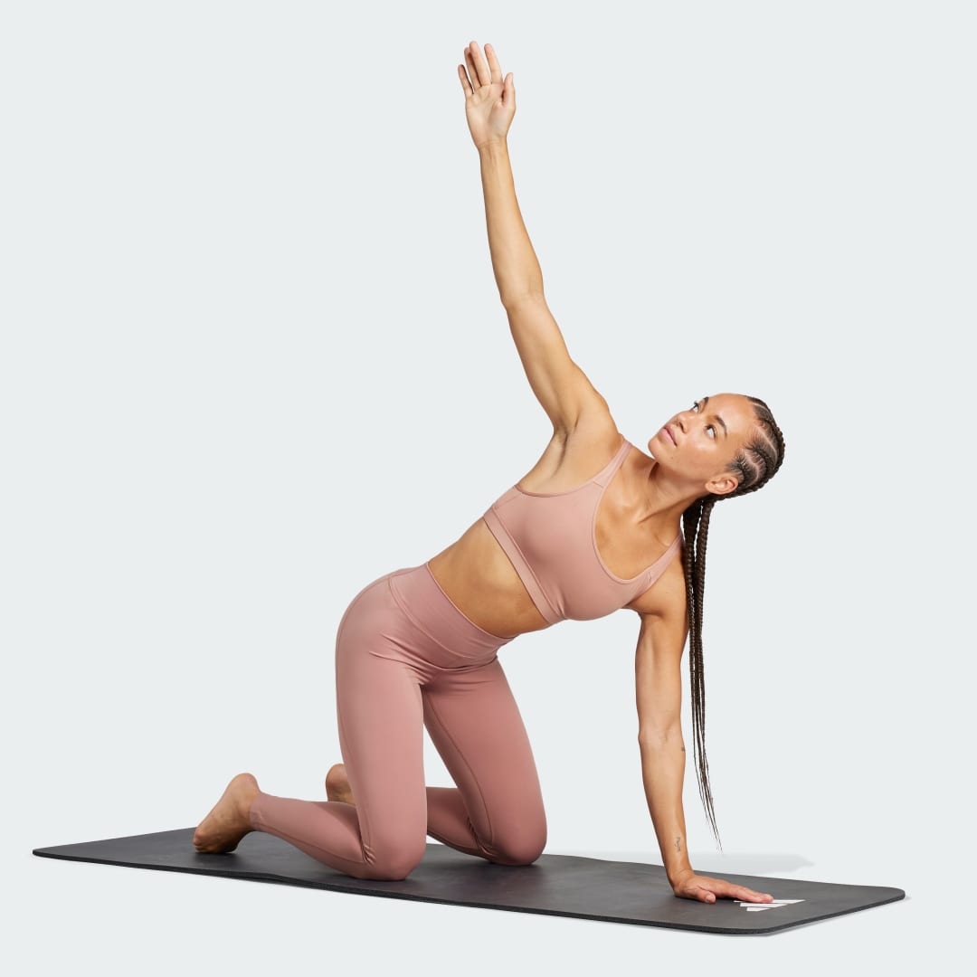 Сутиен adidas Performance Essentials Medium-Support Training Sports Bra Розово | JN6876, 1