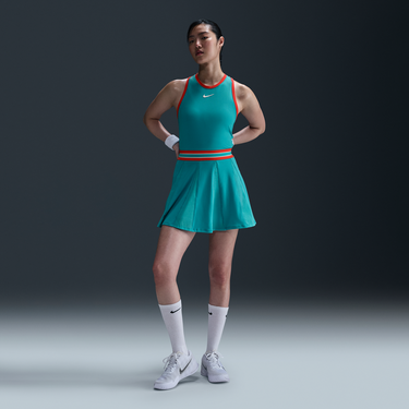 Pокля Nike NikeCourt Slam Dri-FIT Tennis Dress Тюркоазено | FZ6742-345, 2