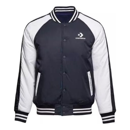 Яке бомбър Converse Reversible Baseball Jacket Тъмно синьо | 10016831-A01