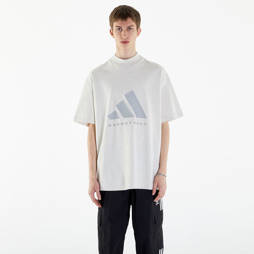 Тениска adidas Performance Basketball Tee UNISEX Бяло | IX1968