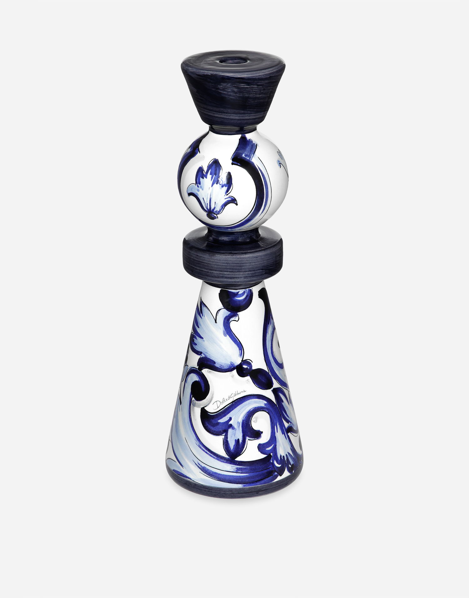 Свещи Dolce & Gabbana Ceramic Candle Holder Large Onesize Синьо | TCC186TCACDUB001, 1