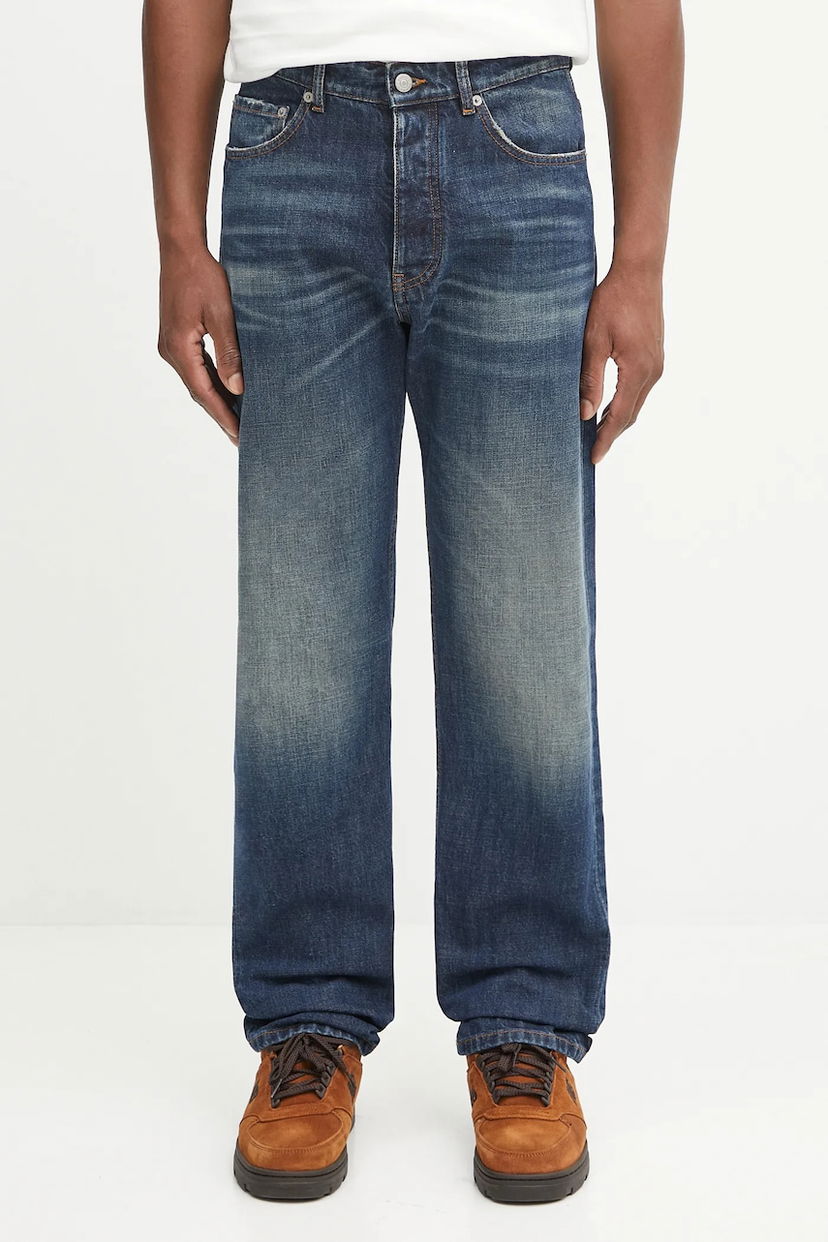 Дънки Maison Margiela MM6 Maison Margiela Loose Fit Jeans Синьо | SH2LA0037.S30844.964