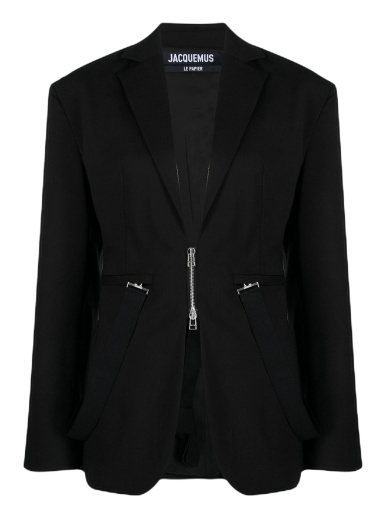 Риза Jacquemus La Veste Filu Blazer Черно | 223JA018 1075 990