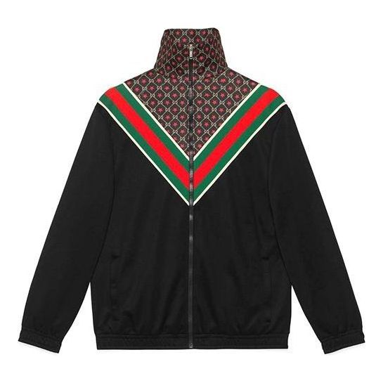 Суитчър Gucci Star Oversize Jersey Jacket Черно | 575734-XJBA5-1145, 0