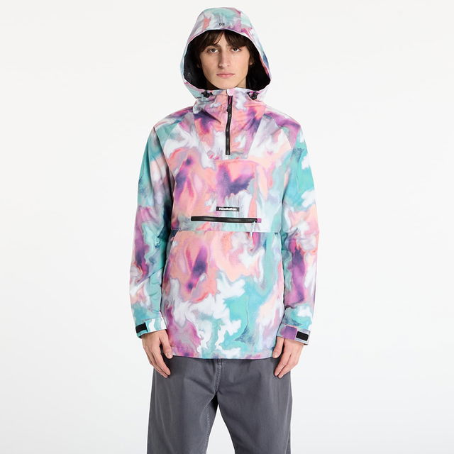 Fiora Swirl Print Hooded Anorak Jacket