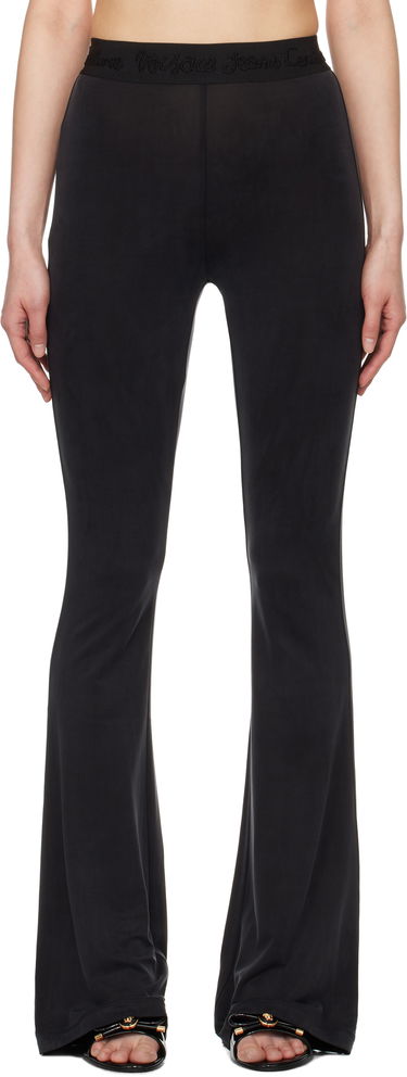 Панталони Versace Versace Jeans Couture Flared Leggings Черно | E78HAC107_EJ0190, 0