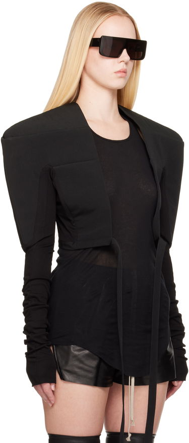 Яке Rick Owens Rick Owens Hollywood Tight Blazer Черно | RO01E7275 PCVSJA, 1