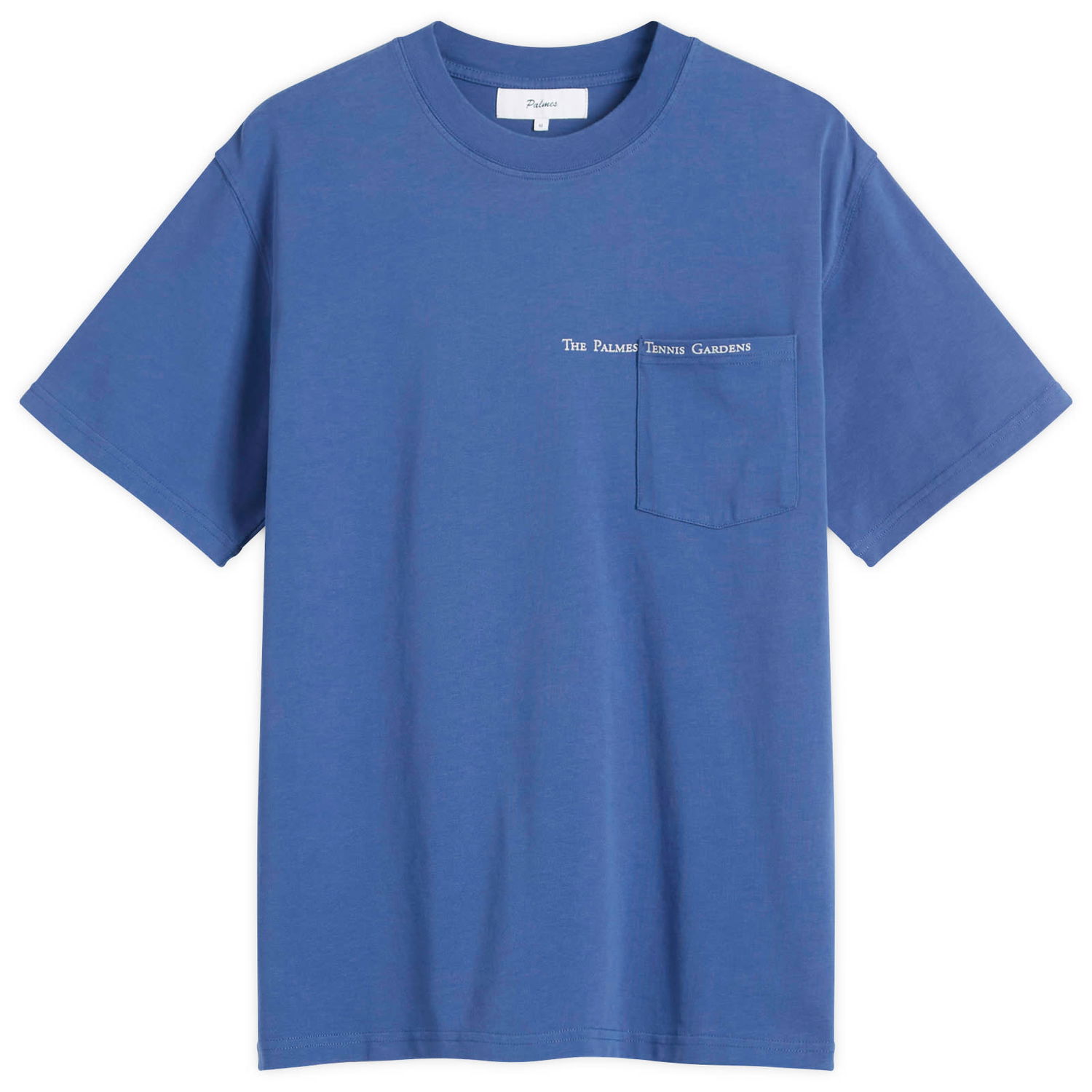 Тениска Palmes Palmes Garden Pocket T-Shirt, Size Large Синьо | P10-0042-677, 1