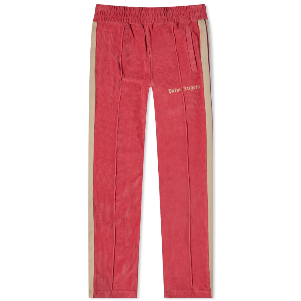Спортни панталони Palm Angels Cord Track Pant Бургунди | PMCA007F21FAB0062861, 0