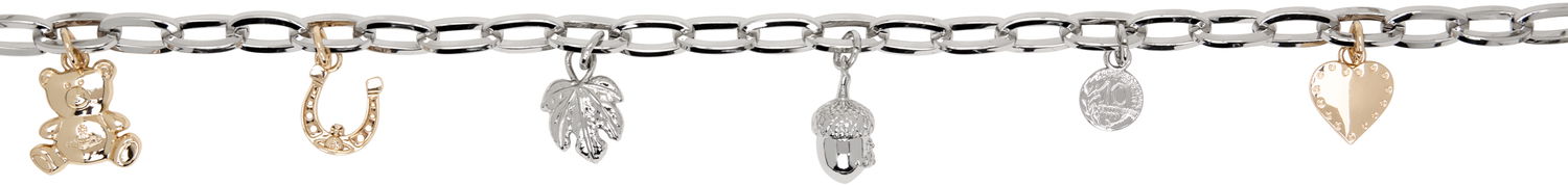 Гривна Vivienne Westwood Vivienne Westwood Charm Chain Belt Металик | 8201007QU-OM001F-, 1