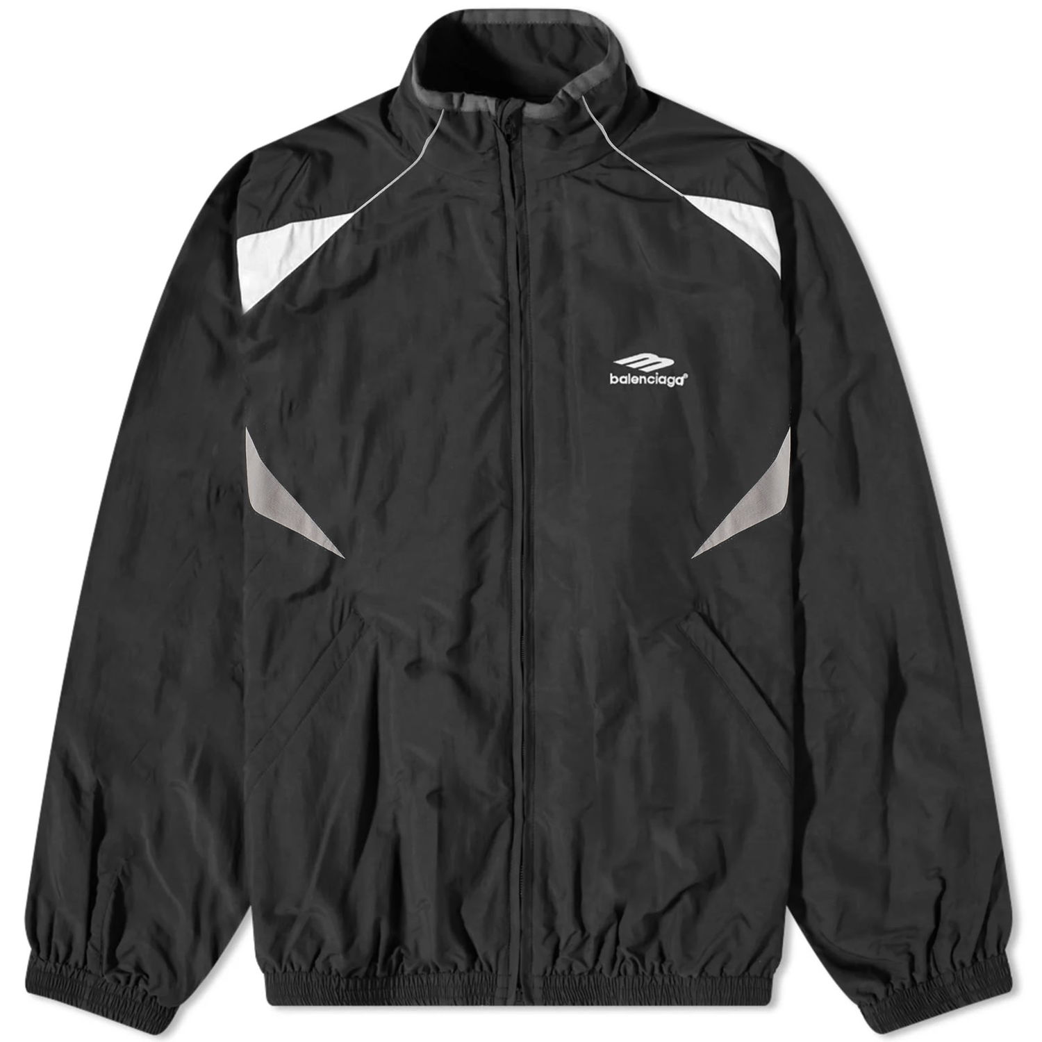 Яке Balenciaga Nylon Track Jacket Черно | 746483-TOO48-1000, 0