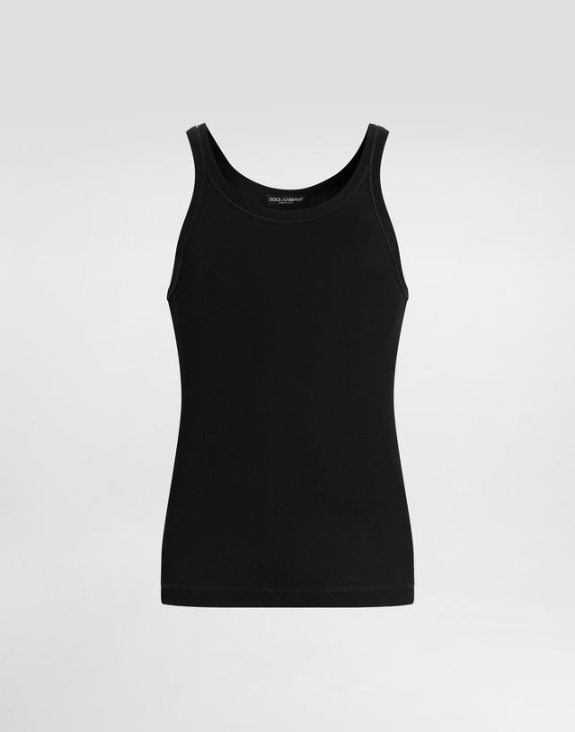 Dolce & Gabbana Fine-Rib Slim-Fit Tank Top